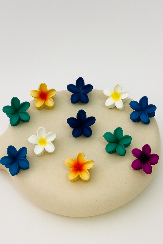 Matt hair clips (single)