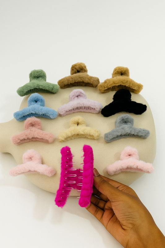 Fur Claw Hair clips (single)
