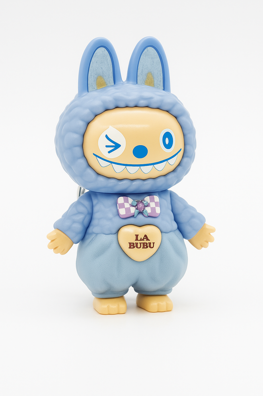 Labubu face changing keychain