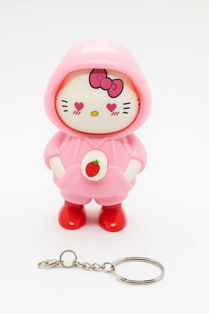 Labubu face changing keychain