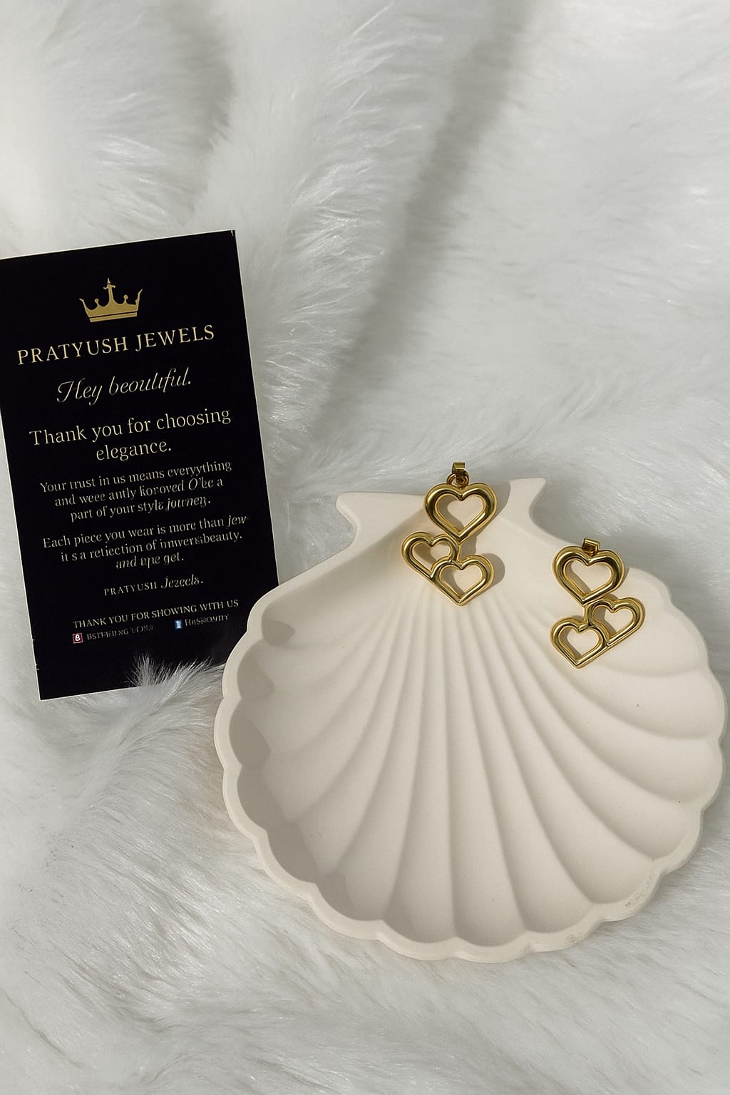 Anti tarnish Premium quality errings