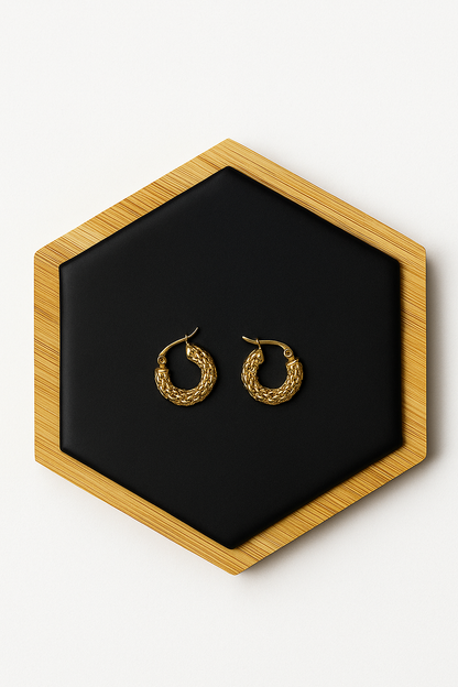 Anti tarnish Hooks Earrings