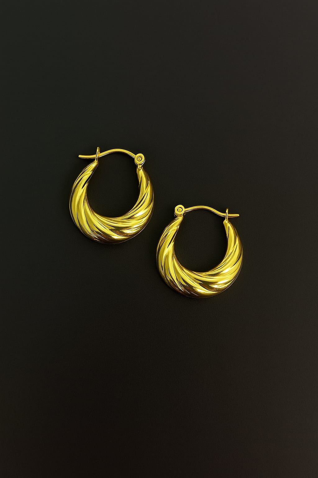 Anti tarnish Hooks Earrings