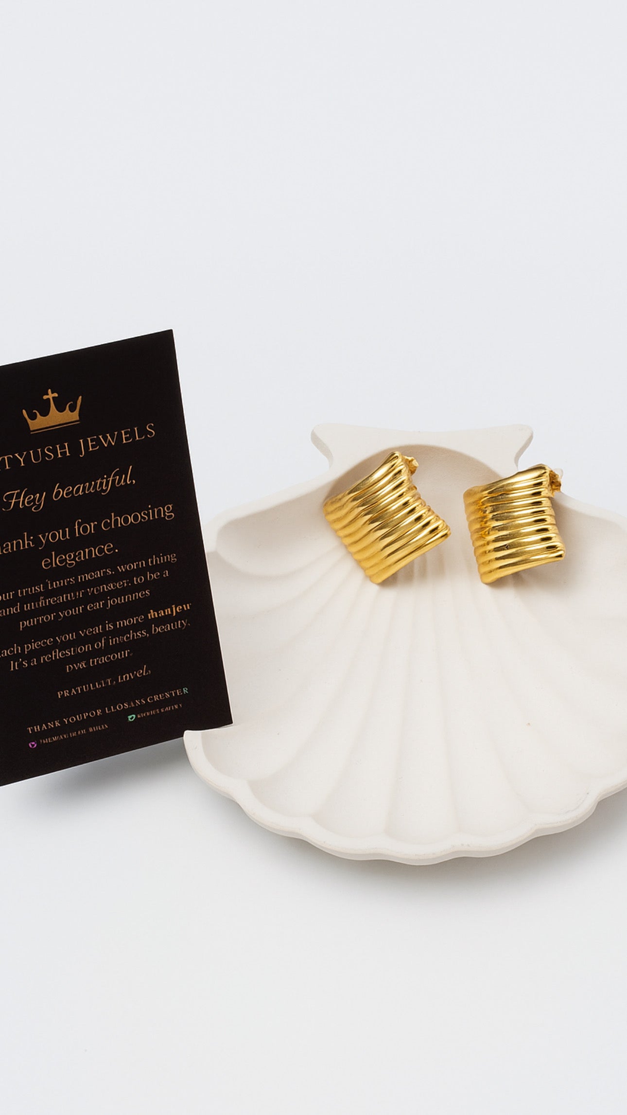 Anti tarnish Premium quality errings